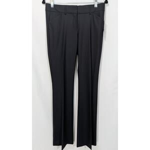 Theory Max C Broadway Wool Trousers Black Size 2 NWT